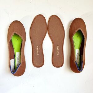 Rothy’s Fawn Ballet Flats Round Toe Sz 8